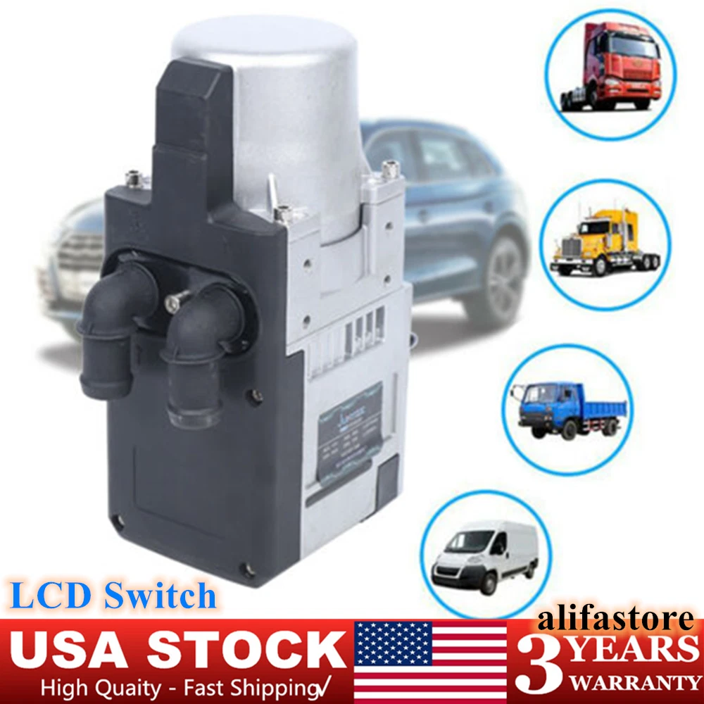 Remote Diesel Water Heater Kit For RV Cars Heat Conduction Coolant Heating  | eBay