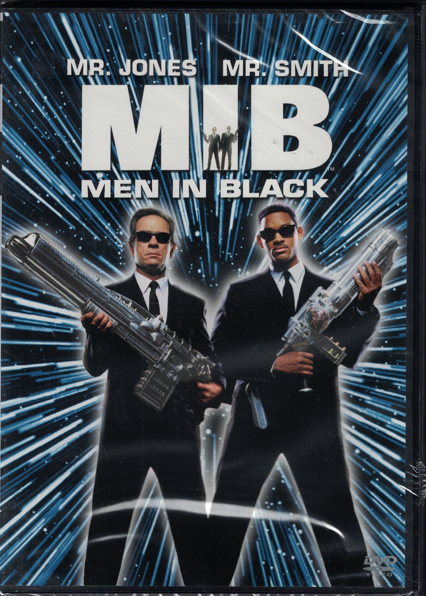 MIB - MEN IN BLACK - DVD - Tommy Lee Jones / Will Smith - PG-13