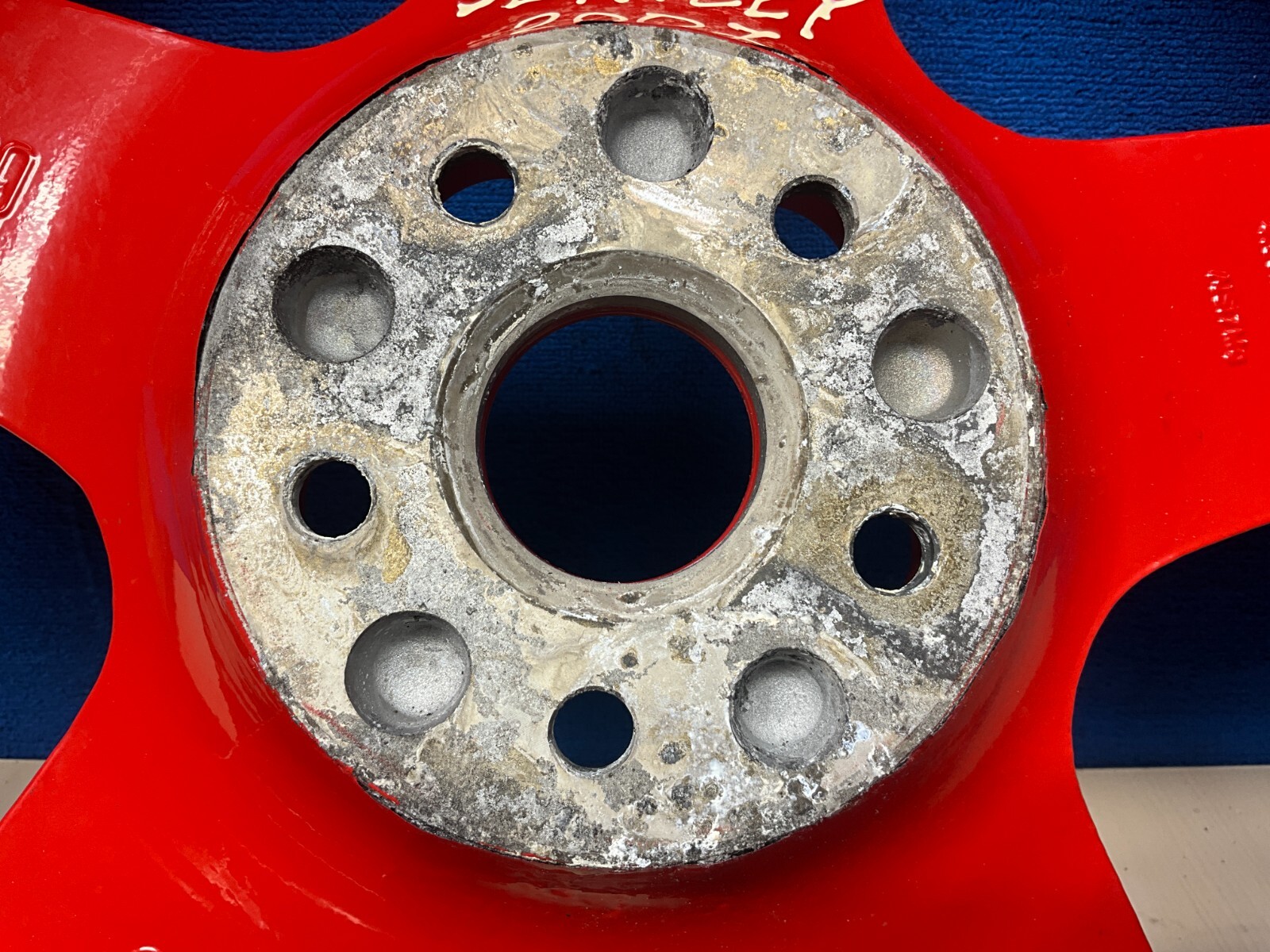 2005-2010 BENTLEY CONTINENTAL GTC EMERGENCY SPARE TIRE WHEEL RED OEM T155/70 R19