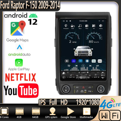 13'' For Ford Raptor F-150 2009-2014 Stereo Multimedia Player Auto Carplay Screen