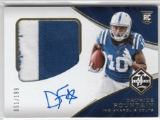 2018 Daurice Fountain Limited ROOKIE AUTO PATCH /199 - #164  Colts