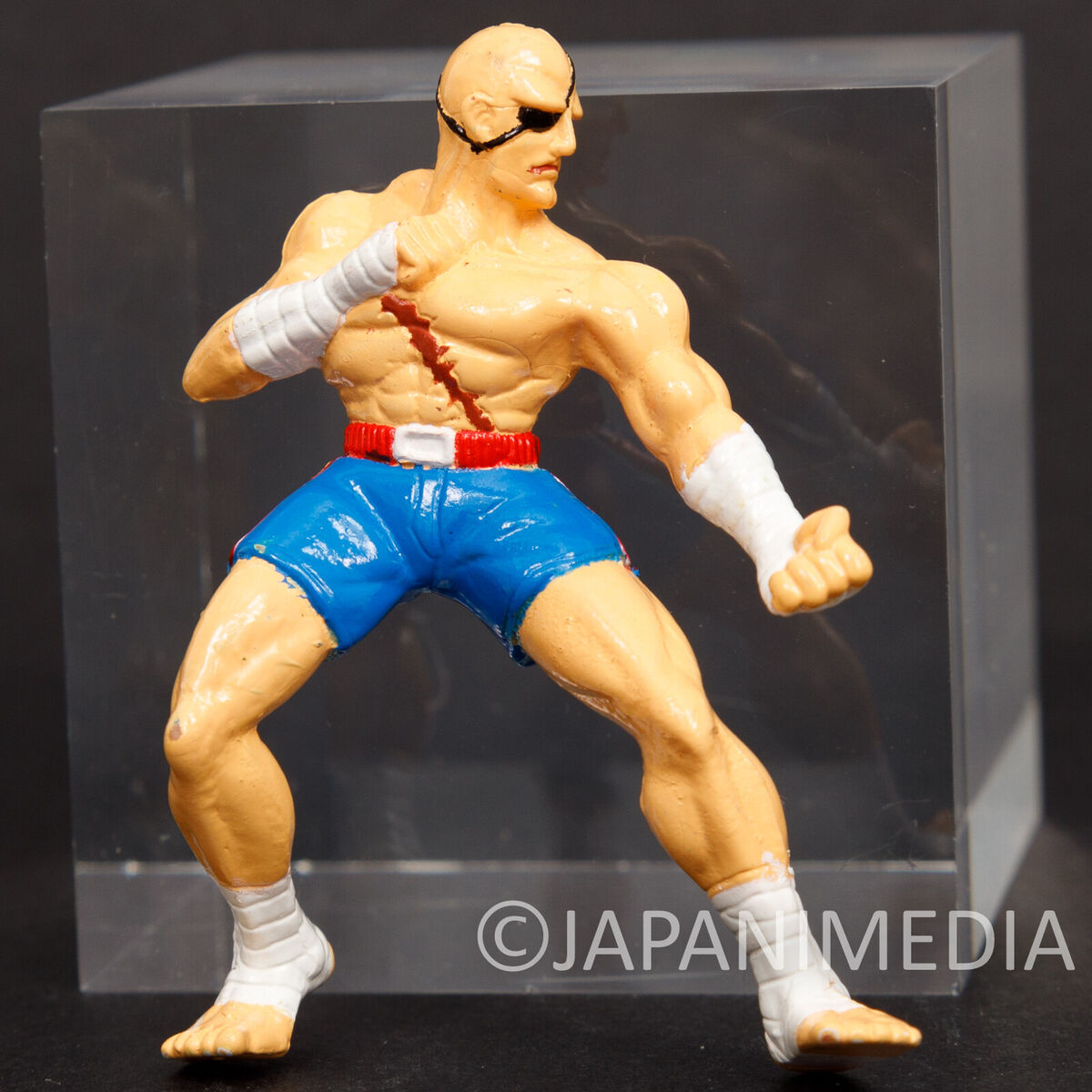 Street Fighter 2 Chara-full World Figure Vega Bison Sagat Barlog BANDAI  JAPAN