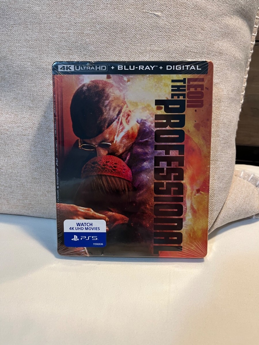 NEW LEON 4K UHD+BLU-RAY+DIGITAL HD STEELBOOK! U.S BEST BUY! SEALED