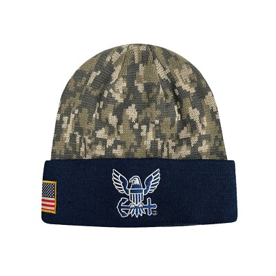 Icon Sports U.S. Military Beanie - Official Navy Digital Camo Knit Winter Hat For Men & Women, One Size - View #11