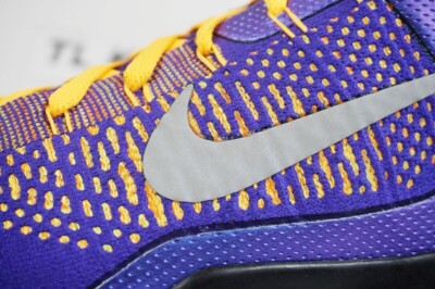 ⭐︎shumi⭐︎セット売りボンボネロ パープル　イエロー Nike Kobe IX Elite Team Showtime Purple Gold Yellow LA LAKERS