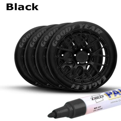 Total Tire Letters Waterproof Permanent Paint Marker Pen Car Tires Rubber Metal