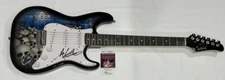 ADAM GONTIER SIGNED SKULL ELECTRIC GUITAR THREE DAYS GRACE JSA COA