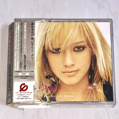 Hilary Duff 2004 Metamorphosis Japan OBI Deluxe Edition CD+DVD +