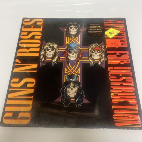 GUNS N' ROSES-Appetite For Destruction LP Vinyl 1987 Geffen GHS 24148 Sehr guter Zustand/G+ - Bild 1 von 5