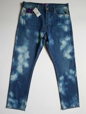 Ralph Lauren Purple Label Pants Denim Jeans Splatter Italy NEW NWT RARE 30 740 