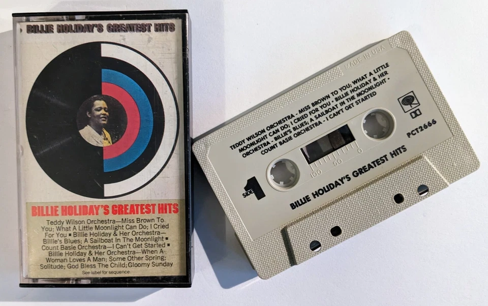 Billie Holiday’s Greatest Hits Cassette Tape  Foto 2 de 4