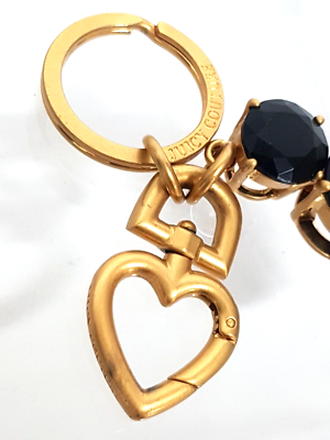 ☆ まみページ☆JUICY COUTURE 絶版チャーム 3点まとめ JUICY COUTURE 3 HUGE BLACK GEMS STONE & HEART KEYFOB KEYCHAIN | eBay