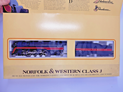 Backmann Norfolk & Western Class J #600 Locomotive | eBay