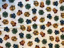 HARRY POTTER Cotton Fabric 1/4 Yard - Great for Masks or Quilts