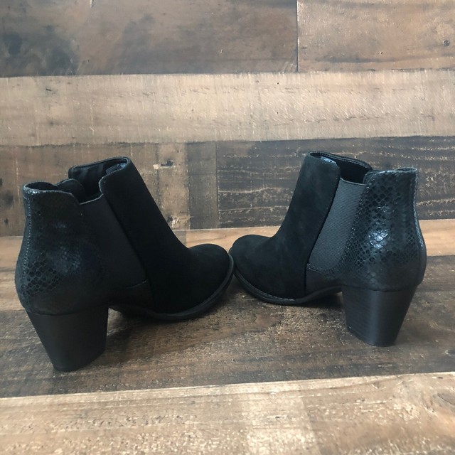 Vionic Upright Anne - Black Snake 6 M - Women's Comfort Ankle Boots | eBay