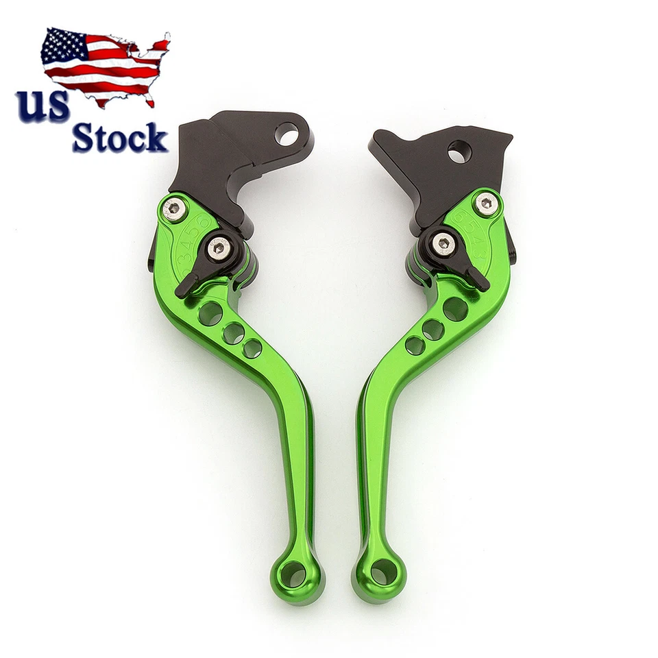 Alavancas de freio de embreagem curta FXCNC EUA para Kawasaki Z650 Z900 Versys650 1000 17-18 - Imagem 2 de 4