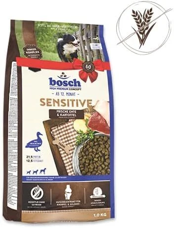 Bosch HPC Sensitive Ente & Kartoffel | Hunde-Trockenfutter - 1x 15 kg - Futter - Bild 2 von 4