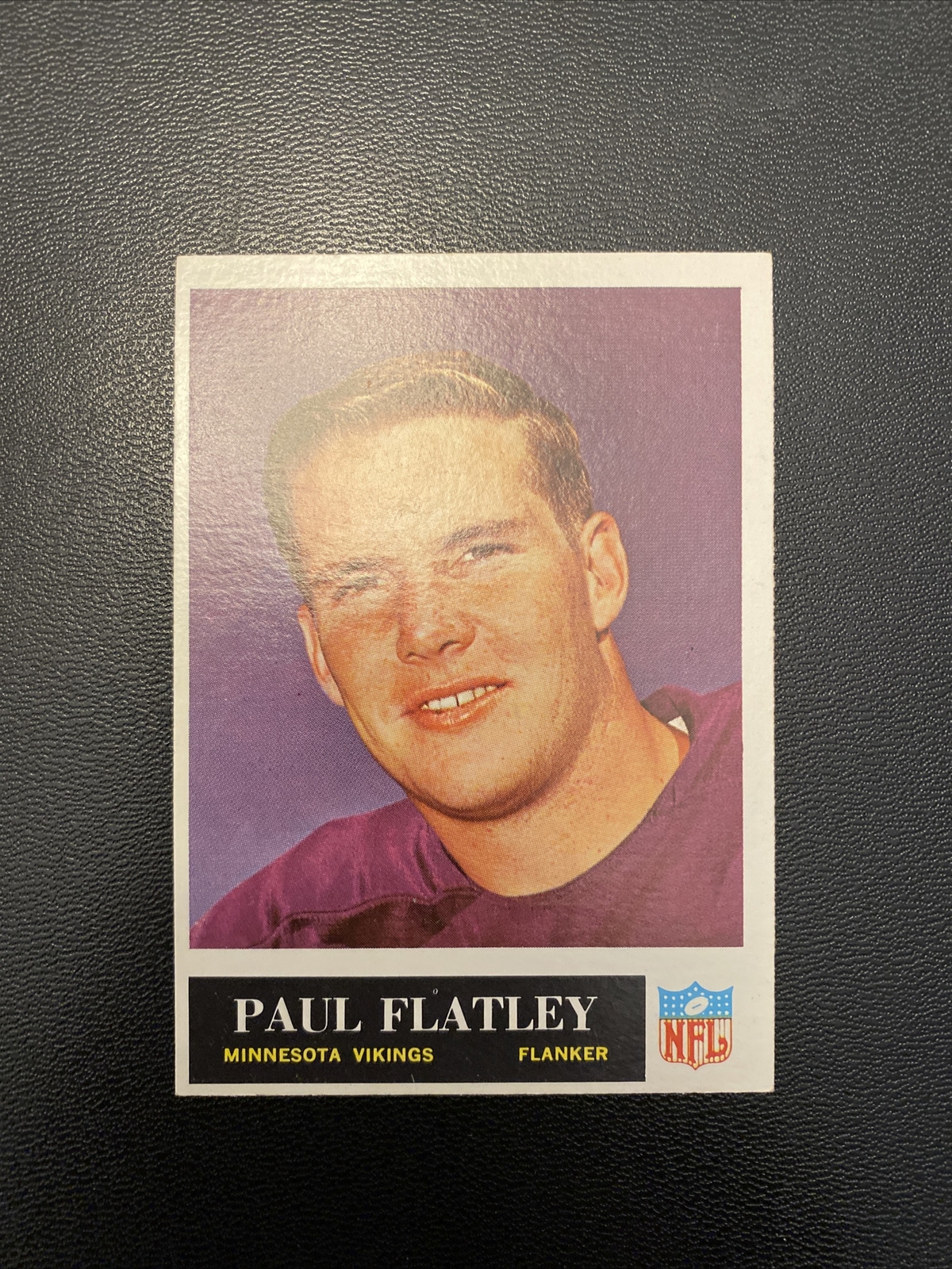 1965  PHILADELPHIA # 106 PAUL FLATLEY   DD 3399