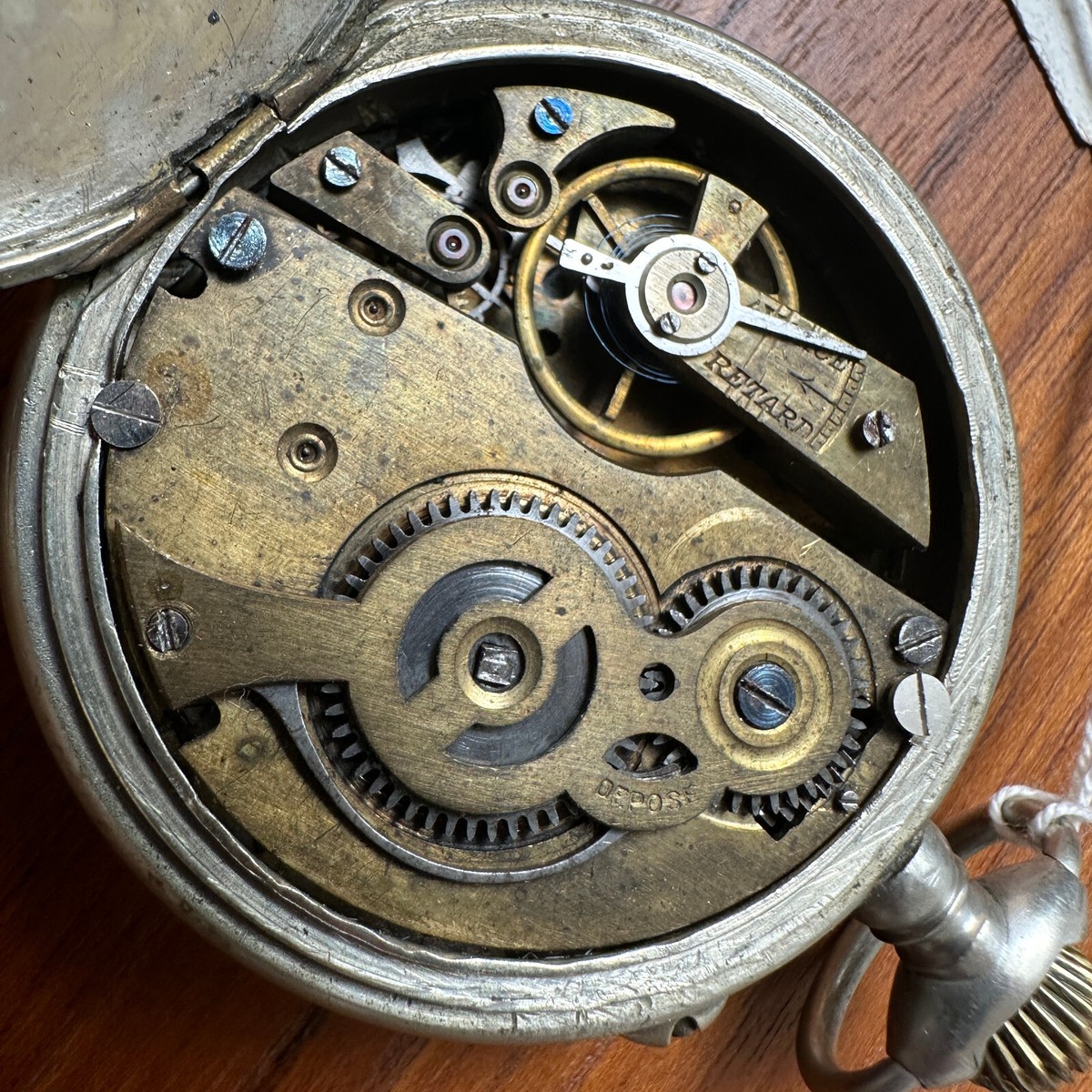 Axe Pour Mouvement De Montre MST (Meda) Roskopf - Référence 12 365, Pièce Détachée Neuve
