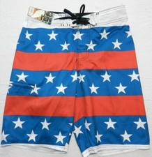 Men's swim trunks HANG TEN size 28 board swim NEW  km46 