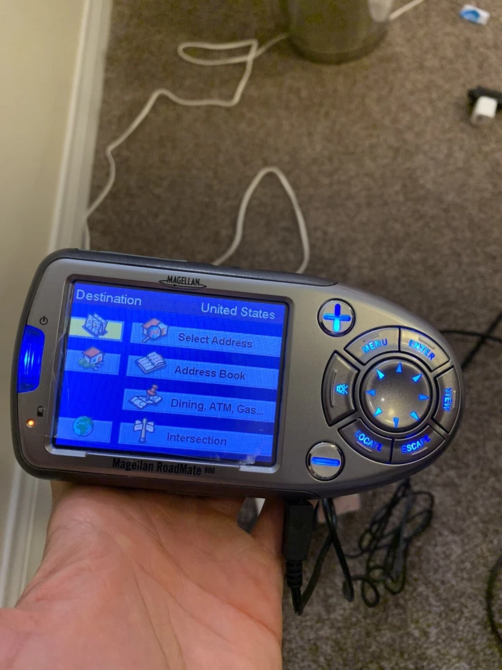 Magellan RoadMate 800 Car Portable GPS Navigator COMPLETE+Box+EXTRAS Works NEW - Image 3 of 4