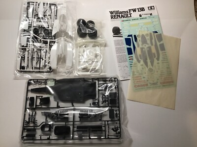 TAMIYA #20025 WILLIAMS FW13B RENAULT 1/20 SCALE MODEL KIT | eBay