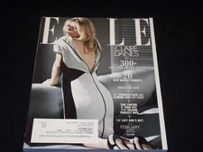 2013 FEBRUARY ELLE MAGAZINE - CLAIRE DANES - FRONT COVER - L 3861