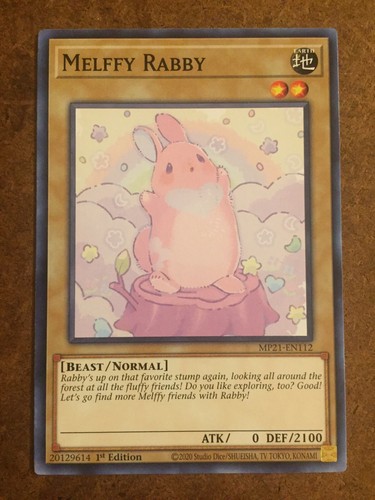 Melffy Rabby MP21-EN112 Yugioh Trading Card | eBay