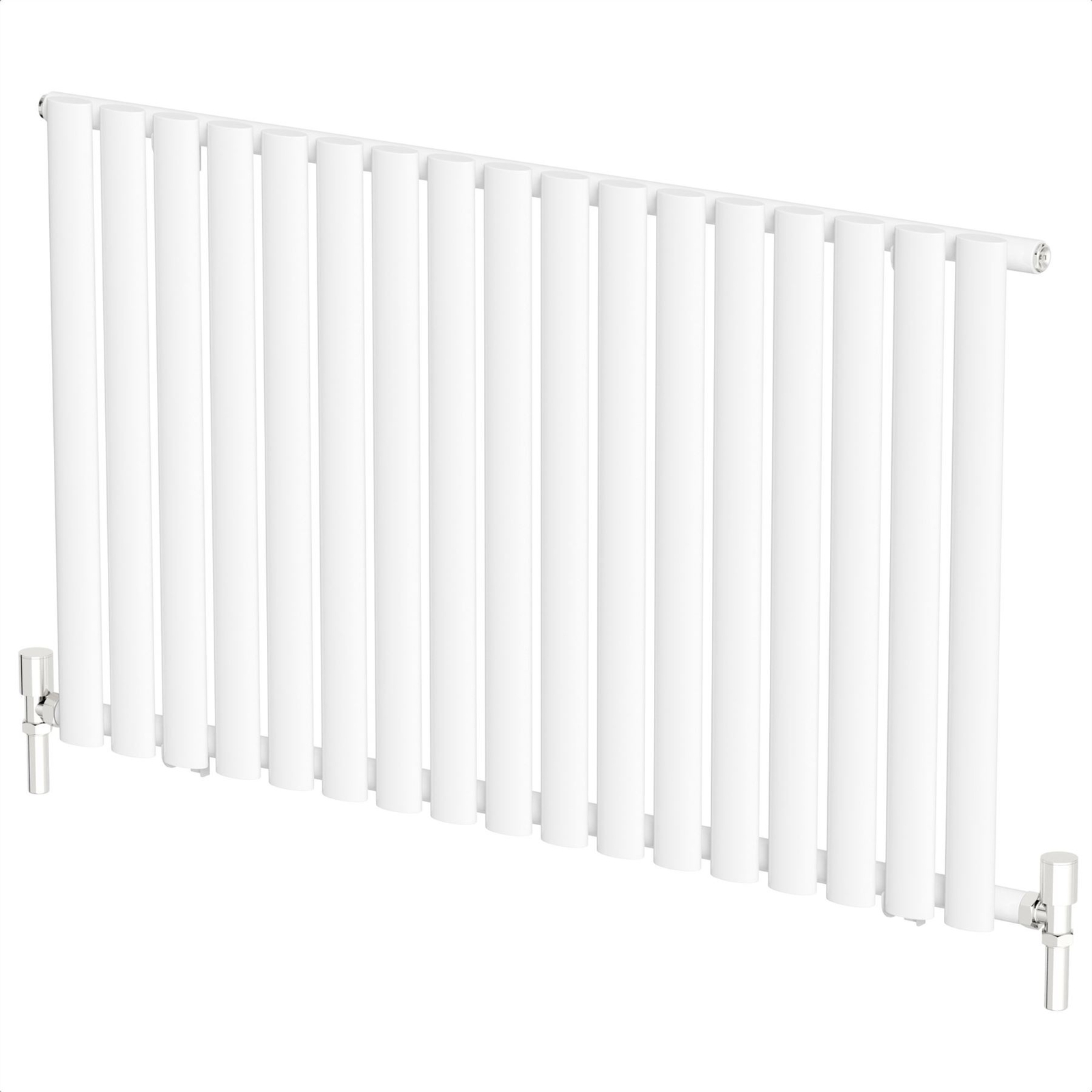 Modern Horizontal 600x1020mm Radiator Heater Single Panel Oval Tube ...