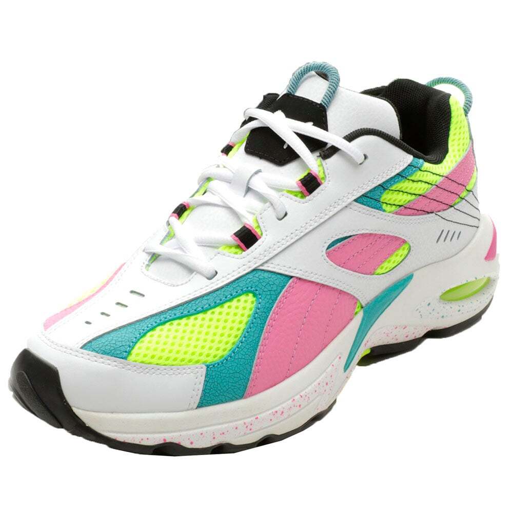 PUMA Cell Speed Swxp Lace Up Mens White Sneakers Casual