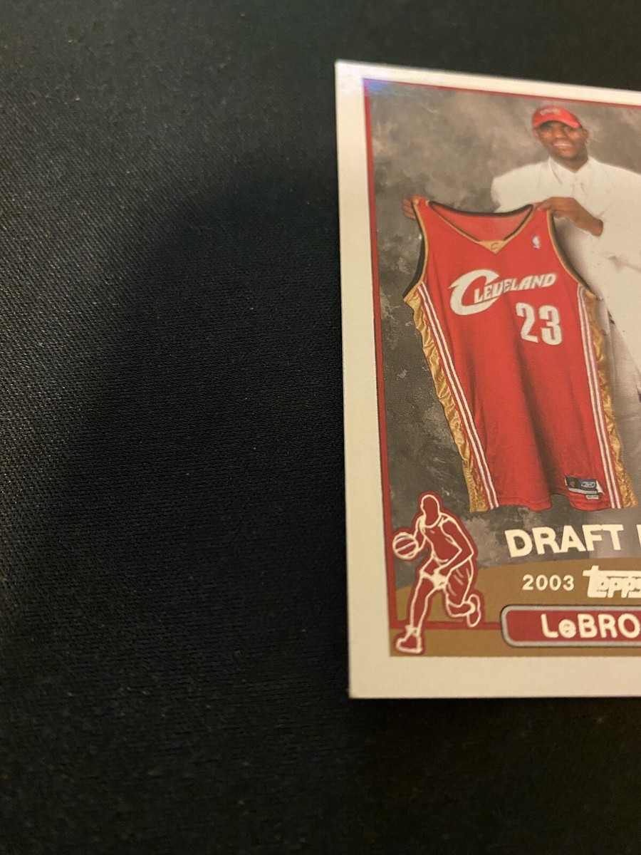 NBA TOPPS Chrome 04 Draft Pick #1 レブロン LeBron James 2003-2004 Topps Draft Pick #1 Rookie Card #221