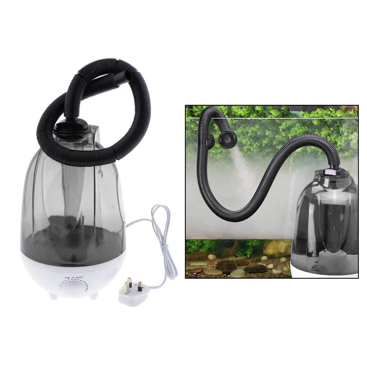 Reptile Humidifier Accessories 4L Pet Supplies Lizard Tortoise Mist Fogger Herps
