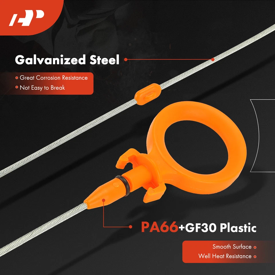 Varilla de medición de aceite de motor A-Premium con sello para Audi A4 A4 Quattro 2005-2009 L4 2,0 L Foto 2 de 4