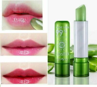 Aloe Vera Farbwechsel Langanhaltender Feuchtigkeitsspendender Lippenstift Geschenk