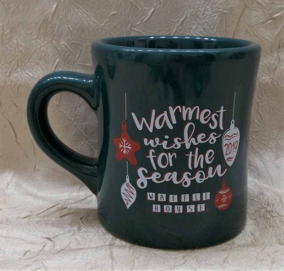 Waffle House 2019 Mug Coffee Cup Warmest Wishes For Season Christmas