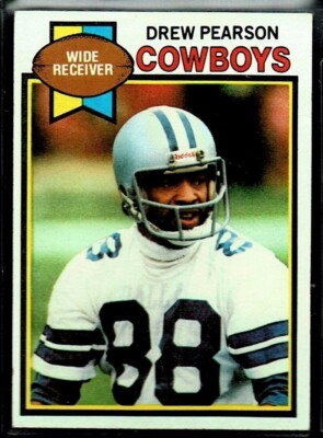 1979 TOPPS FOOTBALL DALLAS COWBOYS DREW PEARSON CARD ''MR. CLUTCH'' HOF #70 EX-MT