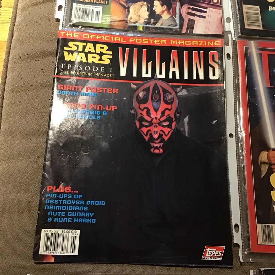 A Lot Of Vintage 90s Collectible Star Wars Magazines - Image 4 of 4