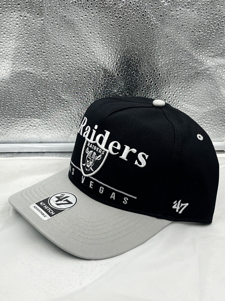 Las Vegas Raiders NFL '47 Brand Black Two Tone Hitch Snapback Adjustable Hat | eBay Las Vegas Raiders NFL '47 Brand Black Two Tone Hitch Snapback Adjustable Hat | eBay