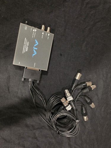 AJA 12G-AMA SDI Audio Embedder/Disembedder 4-Channel 12G 4K Fiber