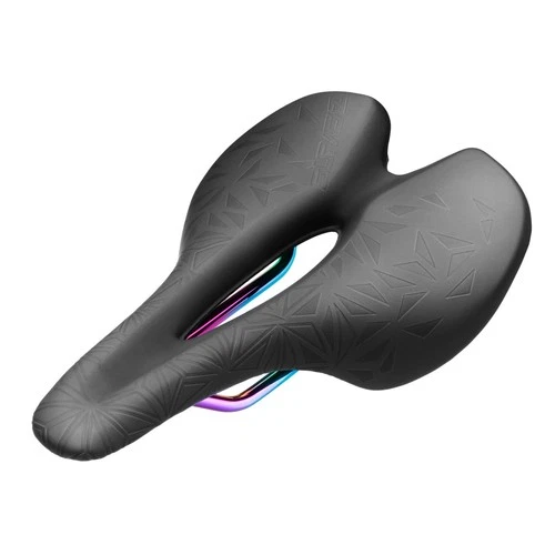 Supacaz Ignite-Carbon Injected Base-Ti Rails-Stealth | Black |-143mm - product listing photo