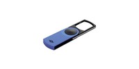 Wedo Lupe ® SWING-IT 3-Fach 5 X 1,3 X 11,2 Cm (B X H X T) CR2016 Blau