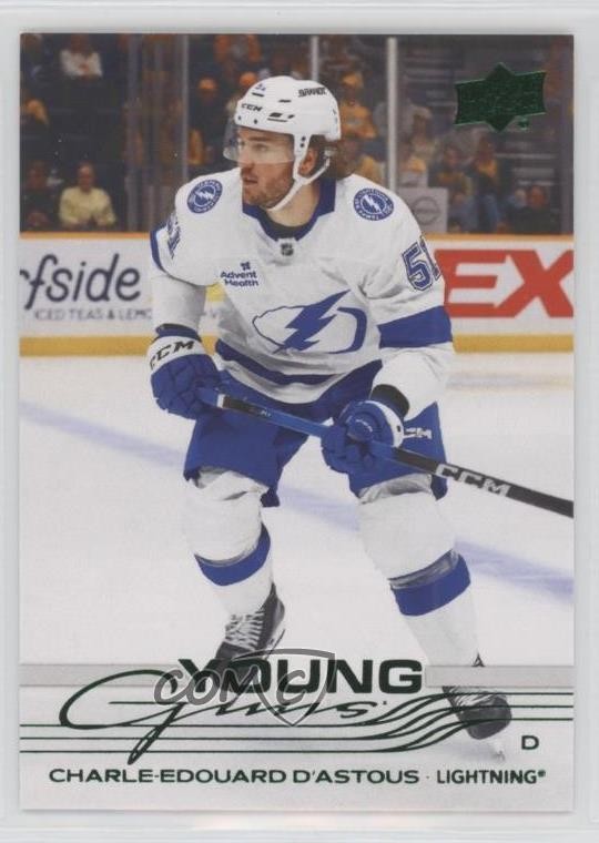 2025-26 Upper Deck Series 2 Young Guns Holiday Charle-Edouard D'Astous #457 x4f