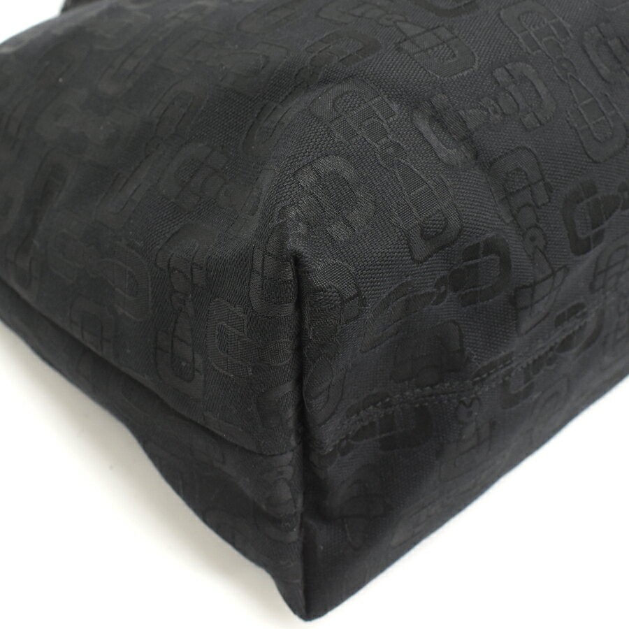 GUCCI 2WAY Shoulder Bag 240058 Horsebit Canvas Black Japan C-250919-5 thumbnail 6
