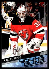 2020-21 Upper Deck Young Guns Gilles Senn New Jersey Devils #453