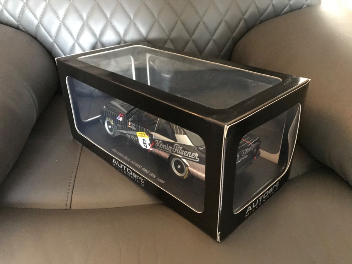 AUTOART 1/18 MERCEDES -BENZ 500 SEC AMG 24 HRS SPA FRANCHORCHAMPS