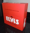 ELVIS PRESLEY THE KING 18 OF THE GREATEST SINGLES EVER  10" VINYL RECORD BOX SET