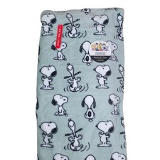 Peanuts Snoopy VelvetLoft Throw Blanket 60"x70" Extra Long Soft By Berkshire