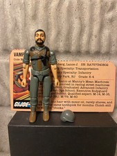 GI JOE Vintage Action Figure CLUTCH Complete with File Card 1982