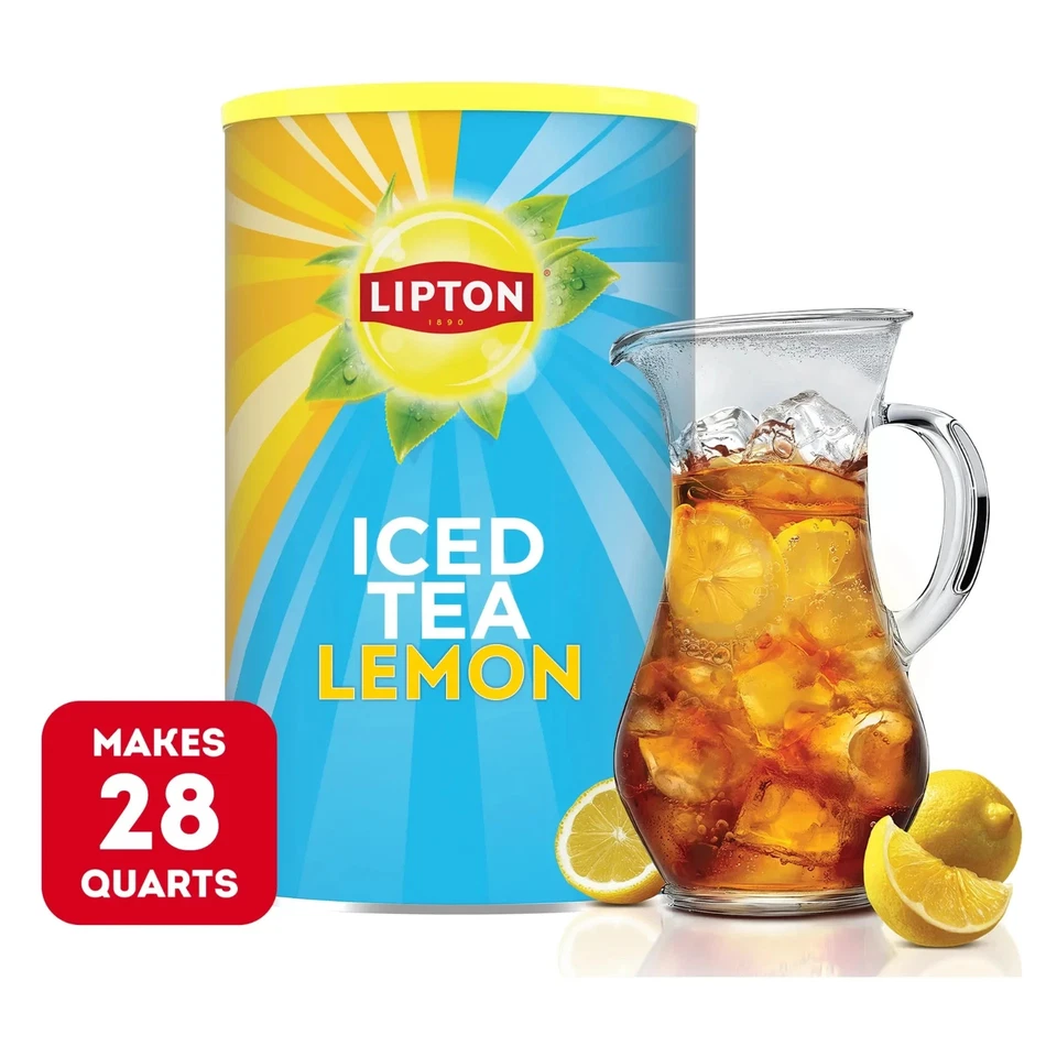 Mezcla de té dulce en polvo Lipton Southern, 28 cuartos de galón Foto 3 de 4