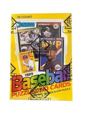 1989 Donruss BBCE FASC (From A Sealed Case) Box, 36 Packs, Possible Ken Griffey